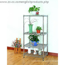 Adjustable Chrome Heavy Duty Greenhouse Storage Wire Rack